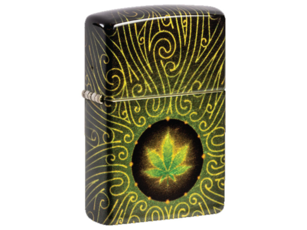 Zippo Feuerzeug - Cannabis Design