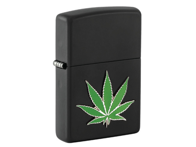 Zippo Feuerzeug - Cannabis Leaf Design