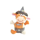 Laber-Kuh "Liesl", mit trad. Kleidung "Plappert alles nach", inkl. Batt., 18,5x16x11,5cm