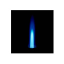 Sturmfeuerzeug "dunkelgrau matt", Jet-Flame