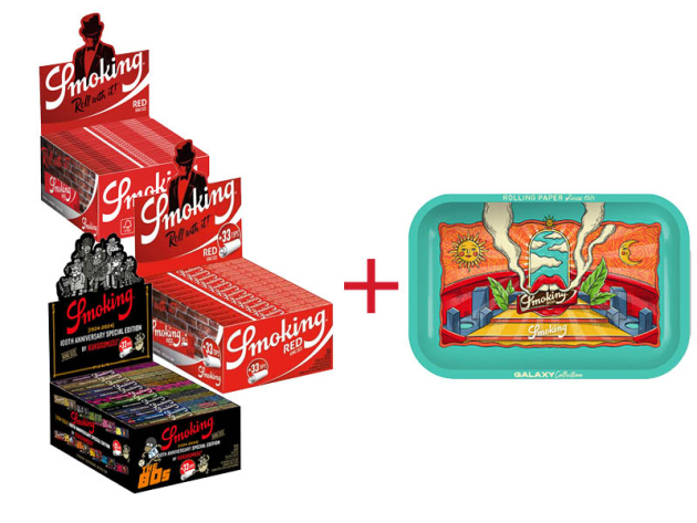 Aktion Smoking King Size 3x Displays + 1x Drehunterlage "Heaven" GRATIS