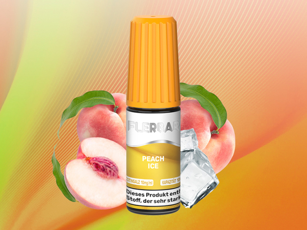 Flerbar - Peach Ice (Pfirsich, Eis) - Liquid - 10 mg/ml - 10 ml