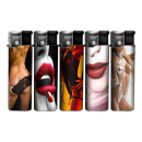 Elektrofeuerzeuge "Red & Hot" 5-fach...