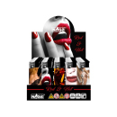 Elektrofeuerzeuge "Red & Hot" 5-fach sortiert, 50er Display