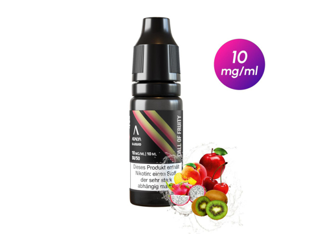 Adalya Liquid - Call of Fruity (Kiwi, Apfel, Pfirsich, Kirsche, Drachenfrucht) - Liquid - 10 mg/ml - 10 ml