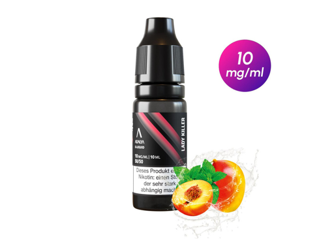 Adalya Liquid - Lady Killer (Pfirsich, Mango, Eis, Minze) - Liquid - 10 mg/ml - 10 ml