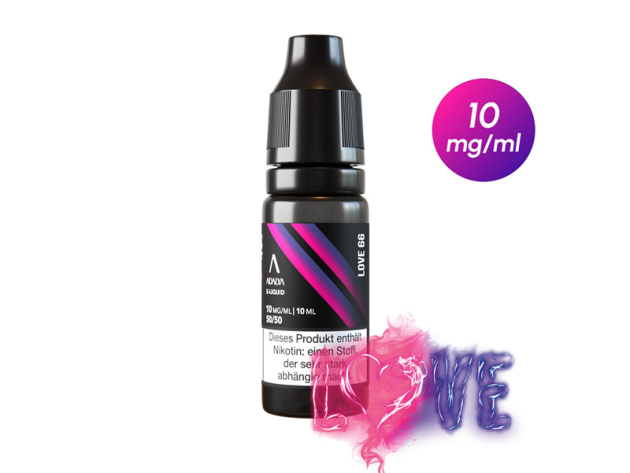 Adalya Liquid - Love66  (Wasser- u.Honigmelone, Maracuja) - Liquid - 10 mg/ml - 10 ml
