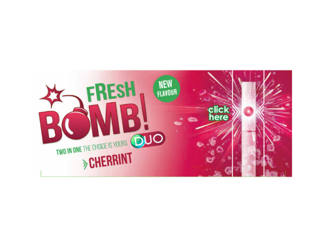 Fresh Bomb Cherrint, 5er Gebinde je 100 Hülsen