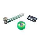 Handpfeifen-Set, mit Pfeife, Grinder und Siebe