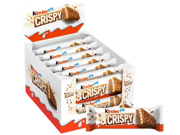 Kinder - Crispy Riegel je 34g - 14er Display