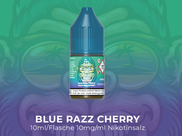 RandM Tornado 7000 - Blue Razz Cherry (Beeren, Kirsche) - Liquid - 10mg/10ml - 10 ml