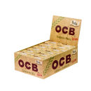 OCB Rolls Organic Hemp Slim 24 rolls each 4 meters