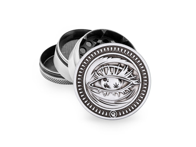 Grinder "Silver Faded" Metal, 4-tlg.: Ø 50 mm