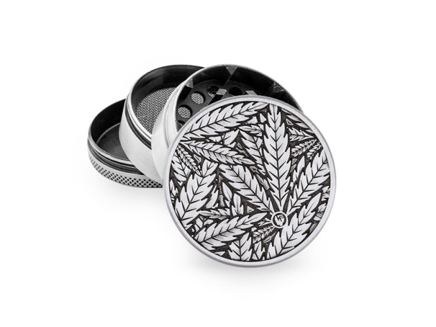 Grinder "Silver Leaves 33", 4-tlg.: Ø 50 mm