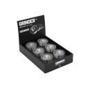 Grinder "Silver Rasta Lion", 4-tlg.: Ø 50 mm