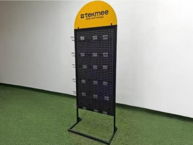 Tekmee Display Aufsteller mit 24 Haken, 184 cm