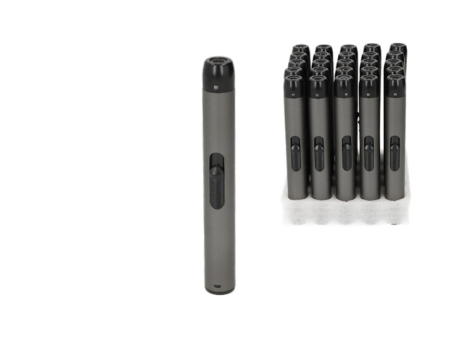 Stabfeuerzeuge "dunkelgrau", Piezo, 25er Display