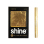 Shine 24K Gold Rolling Paper, 12 Blatt; 3,8 cm