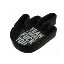 Aschenbecher "Fuck you" Keramik, schwarz; 2er Set