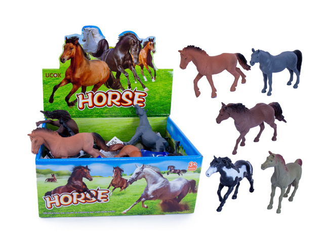 Pferde Figuren, 15cm, 7-fach sortiert, einzeln