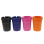 Achenbecher "Butte Bucket", 4-fach sortiert, H 10,5 cm; Ø 8cm: 12er Display