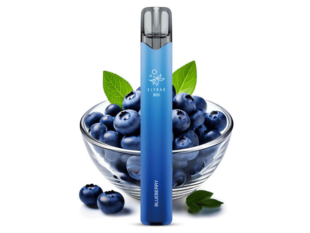 ELFBAR 800 - "Blueberry" (Blaubeere) - E-Shisha - 20 mg  - 800 Züge