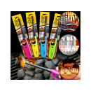 Stabfeuerzeuge "Fun" in 1er Blister, 24er Display