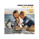 Ferngesteuerter Bagger mit Schaufel, 680°, Licht & Soundeffekten; UVP: 29,99 Euro