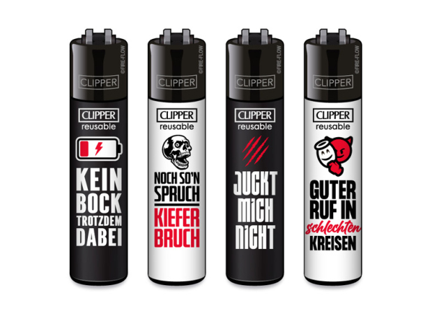 Clipper Large SPRÜCHE #2, 48er Display