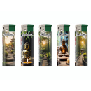 Elektrofeuerzeuge "ZEN", 5-fach sortiert, 50er...