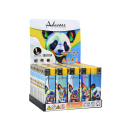 Elektrofeuerzeuge "COLORFUL ANIMALS", 5-fach sortiert, 50er Display