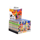 Elektrofeuerzeuge "COLORFUL", 5-fach sortiert, 50er Display