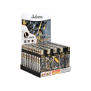 Elektrofeuerzeuge "GOLD MOTORCYCLE", 5-fach sortiert, 50er Display