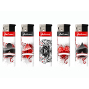 Elektrofeuerzeuge "POKER", 5-fach sortiert,...