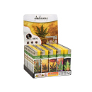 Elektrofeuerzeuge "WEED BUNT", 5-fach sortiert, 50er Display