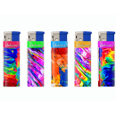 Elektrofeuerzeuge "COLORFUL PAINTING", 5-fach...