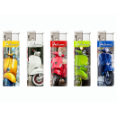 Elektrofeuerzeuge "SCOOTER", 5-fach sortiert,...