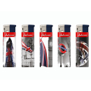 Elektrofeuerzeuge "LONDON", 5-fach sortiert,...