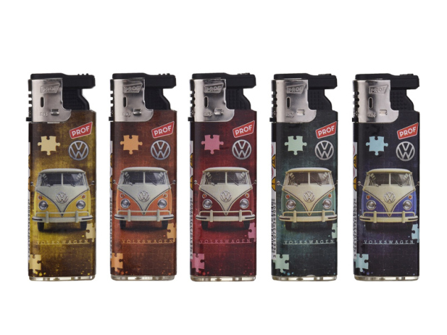 Sturmfeuerzeuge "SLIDECAP PUZZLE", 50er Display