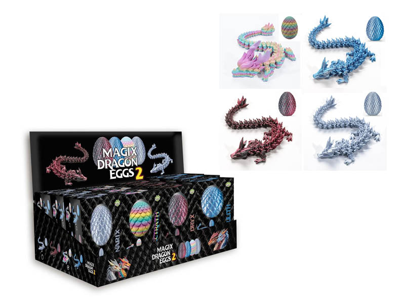 Crazy Science Magic Dragons Collection – Drachen-Ei Zum Schlüpfen & Anhänger, Sammelobjekt Für Drachen-Fans
