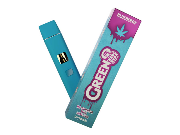 Green8 - H3 Superior - Blueberry - 98% H3 - 1ml - E-Shisha
