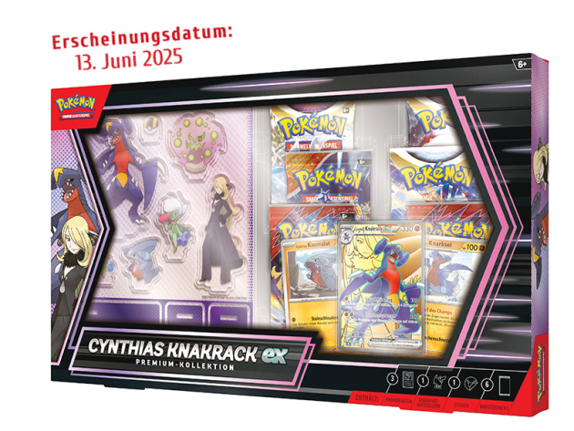 Pokèmon - Premium Kollektion - Cynthias Knakrack-ex - Ewige Rivalen