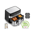 Dual Easy Fry & Grill 8,3 L Edelstahl Heißluftfritteuse EY905D, UVP: 359,99 Euro