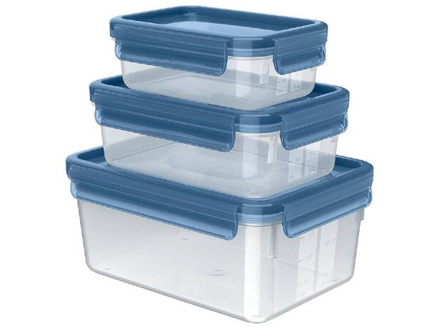 EMSA Clip and Close Eco Frischhaltedosen-Set Set 3-teilig , UVP: 22,99 Euro