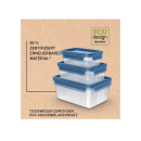 EMSA Clip and Close Eco Frischhaltedosen-Set Set 3-teilig , UVP: 22,99 Euro