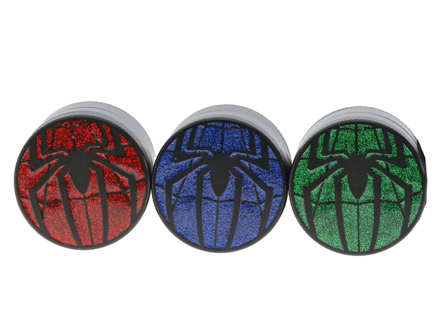 Grinder "Spider", 4-tlg.,3-fach sortiert; Ø 48 mm; einzeln