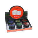 Grinder "Spider", 4-tlg.,3-fach sortiert; Ø 48 mm; einzeln