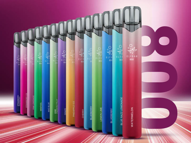 ELFBAR 800 mit Nikotin für nur 3,49 Euro statt 3,75 Euro