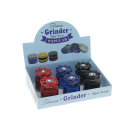 Grinder "Stopcock", 4-tlg.,3-fach sortiert; Ø 47 mm; einzeln