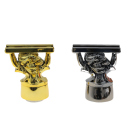 Grinder "Jamaica", 4-tlg, gold o. anthrazit, 2-fach sortiert; Ø 38 mm; Höhe 12 cm; einzeln